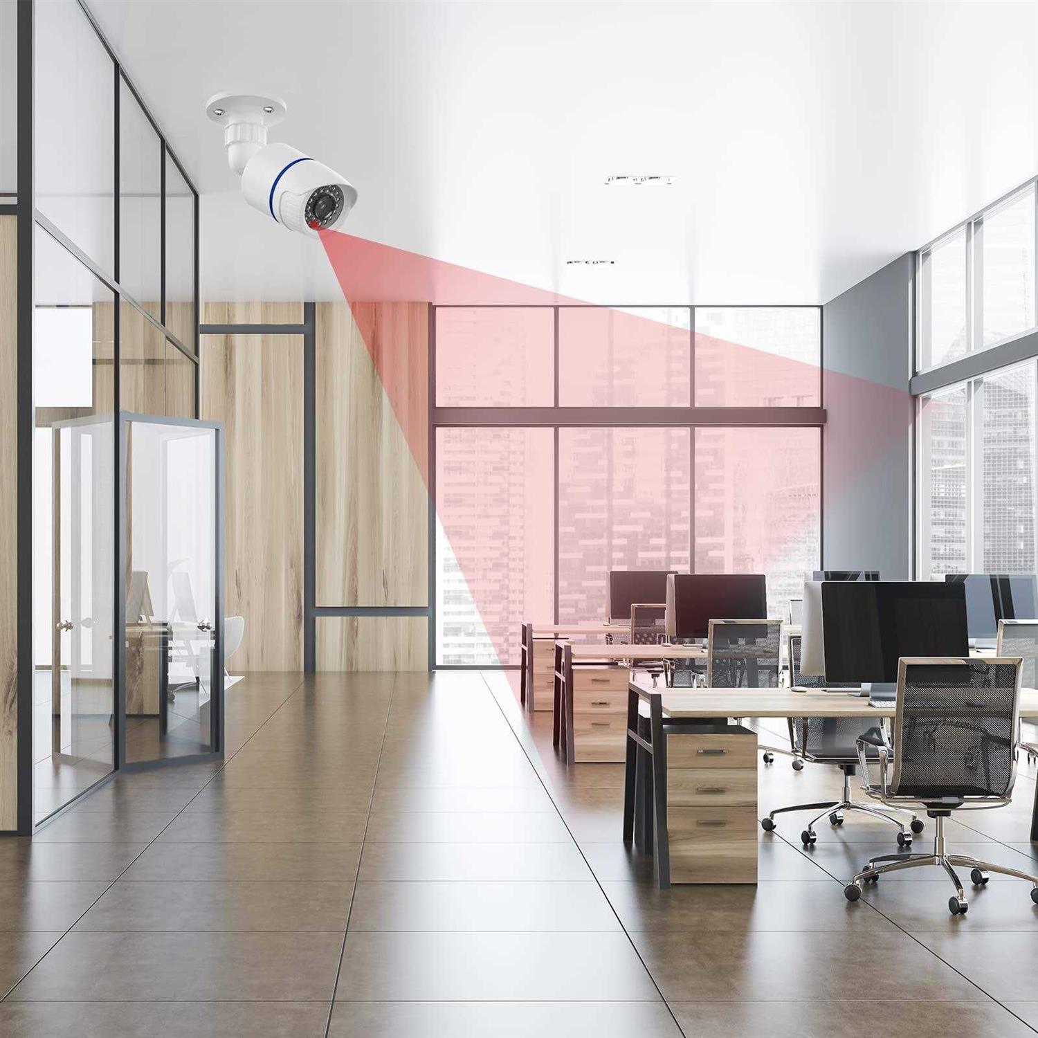 Wali Dummy Fake Camera Surveillance Security CCTV Dome Camera Indoor Outdoor Camera - Image 5