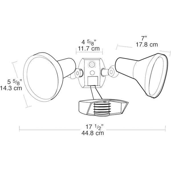RAB Lighting STL110HW Stealth 110 Sensor with Twin Precision Die Cast - Image 3