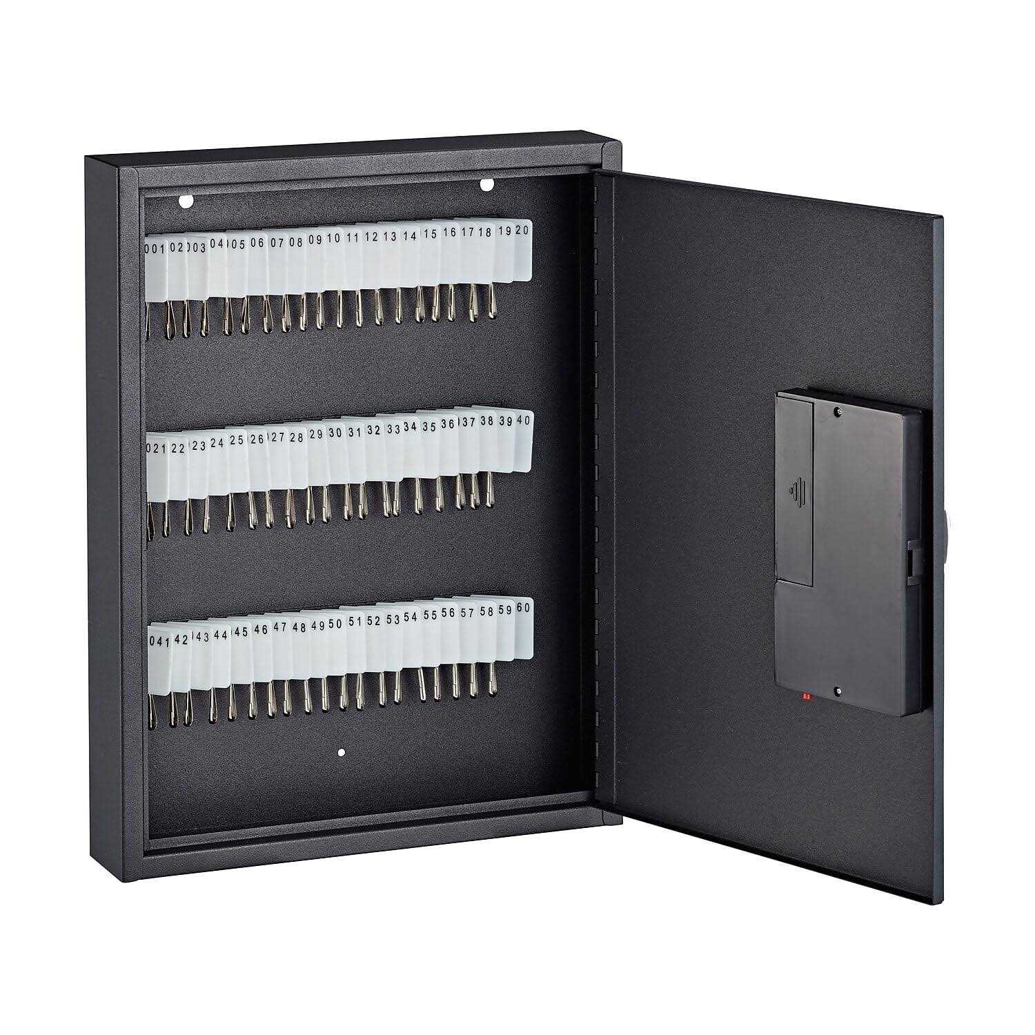 AdirOffice 60-Key Steel Heavy-Duty Digital Lock Key Cabinet - Image 5