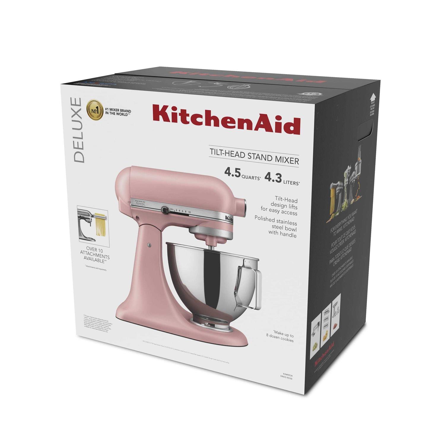 Kitchenaid Deluxe 4.5 Quart Tilt-Head Stand Mixer KSM97ER - Image 3