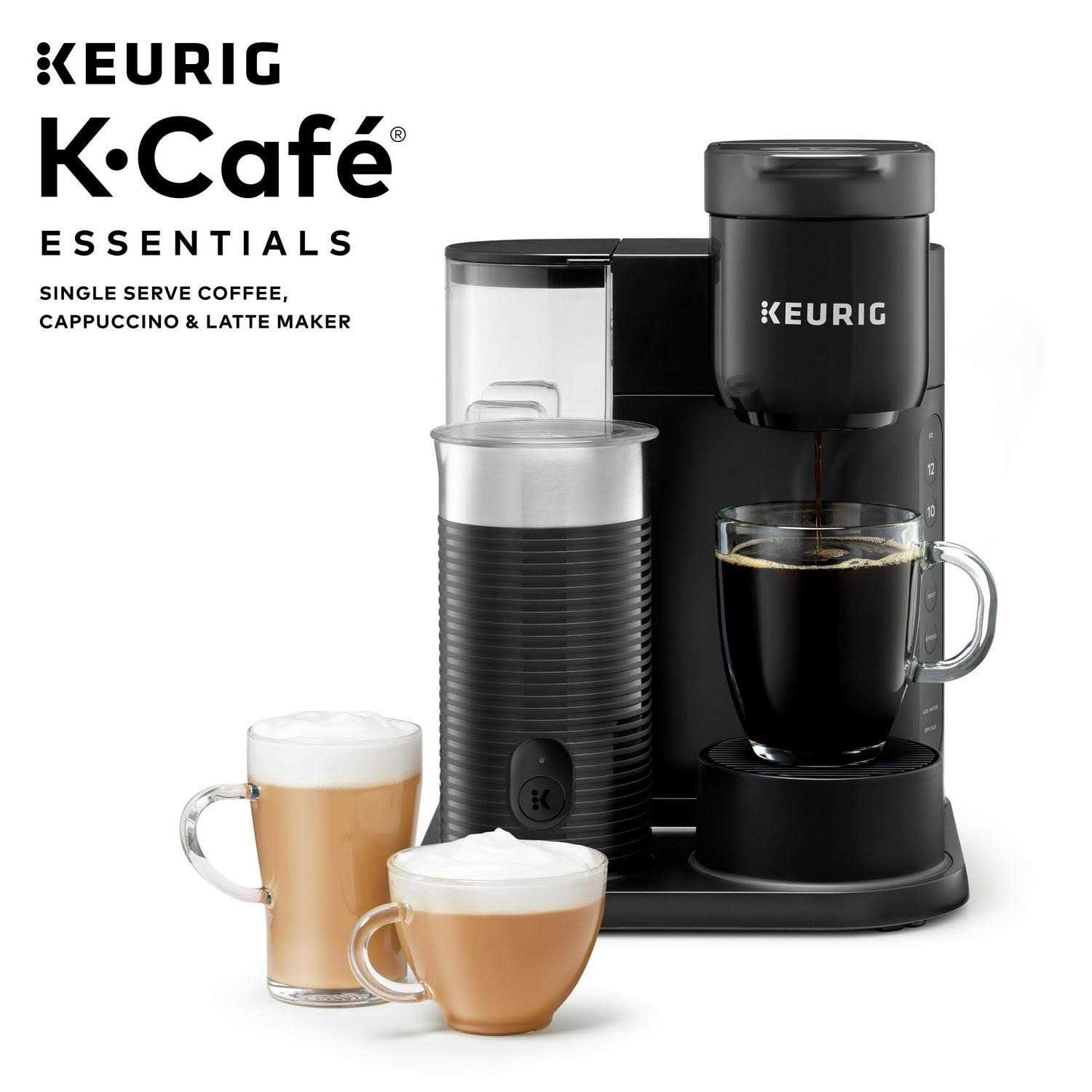 Keurig K-Cafe Essentials Single Serve K-Cup Pod Coffee Latte & Cappuccino Maker - Image 3