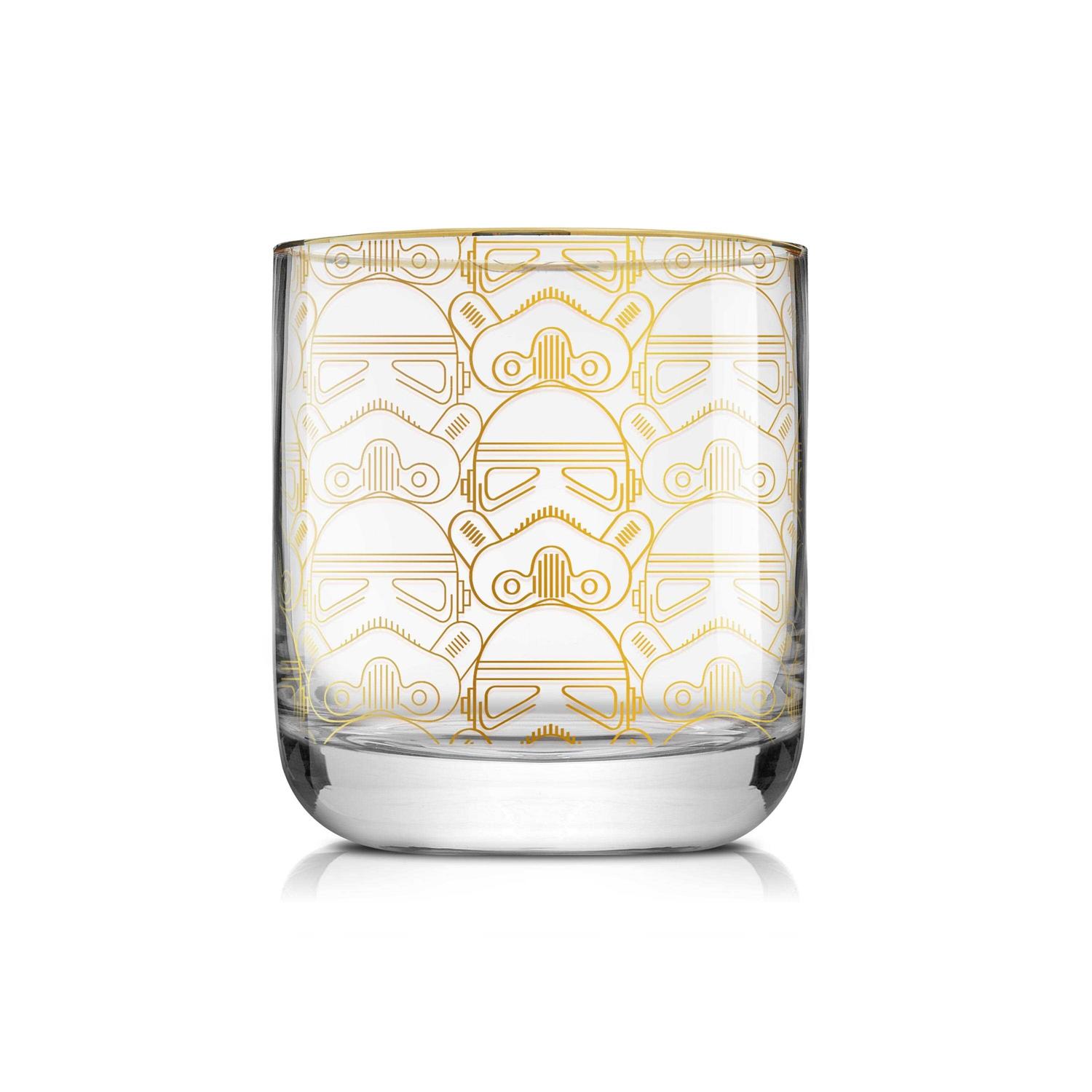 JoyJolt Star Wars Deco Double Old Fashion Drinking Glass - Image 3