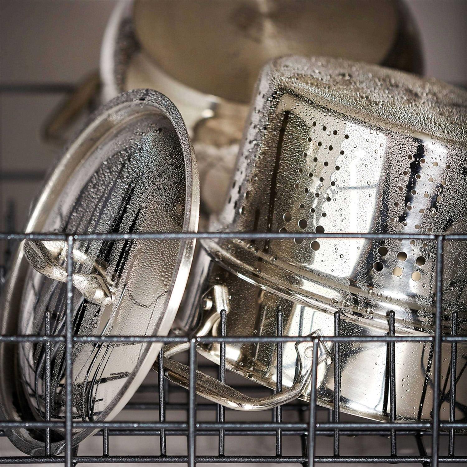 All-Clad Stainless Steel 6 Qt. Pasta Pot - Image 4