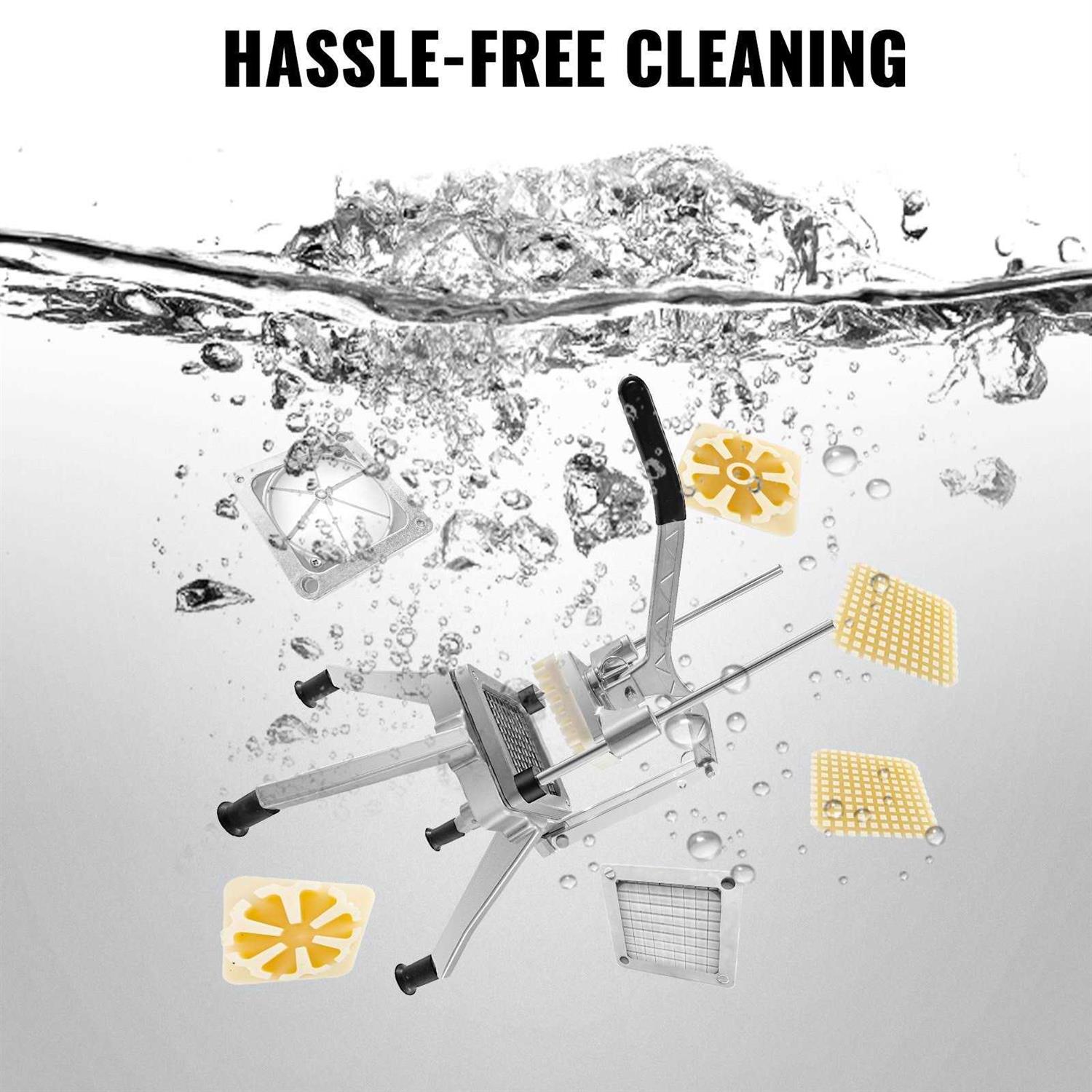 VEVOR Commercial Chopper Commercial Vegetable Chopper w/ 4 Blades Fruits Dicer - Image 5