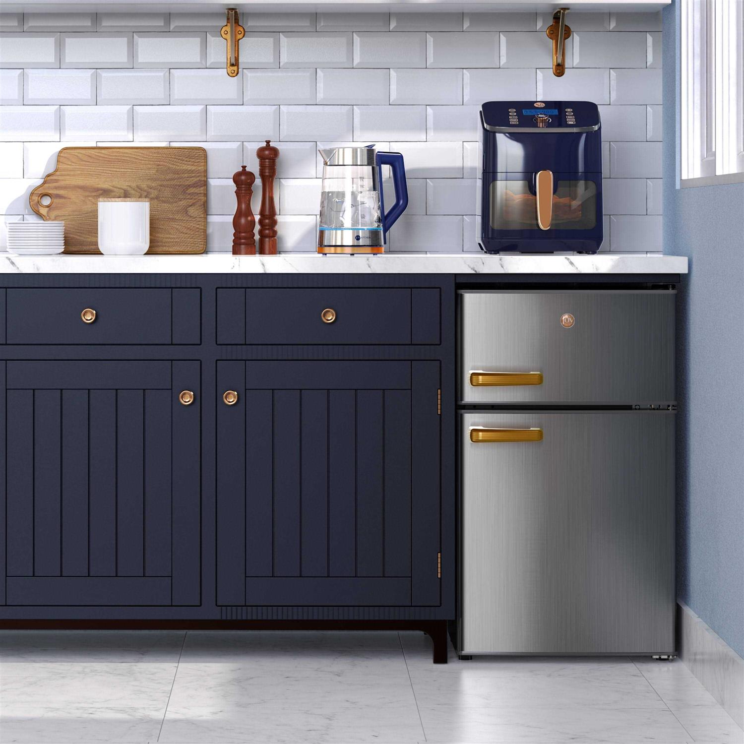 JOY Kitchen 3.1 cu. ft. Mini Refrigerator with Freezer - Image 4