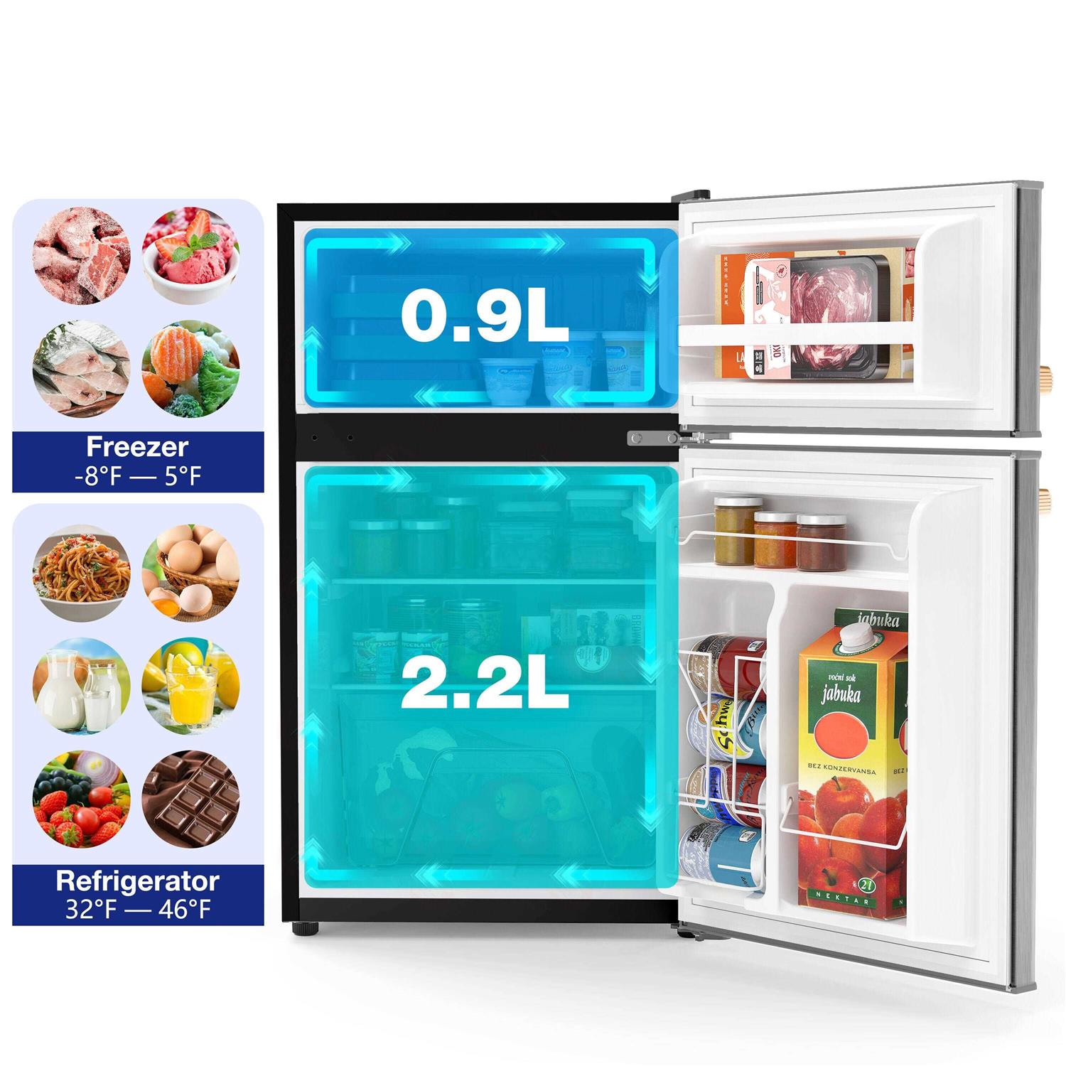 JOY Kitchen 3.1 cu. ft. Mini Refrigerator with Freezer - Image 5