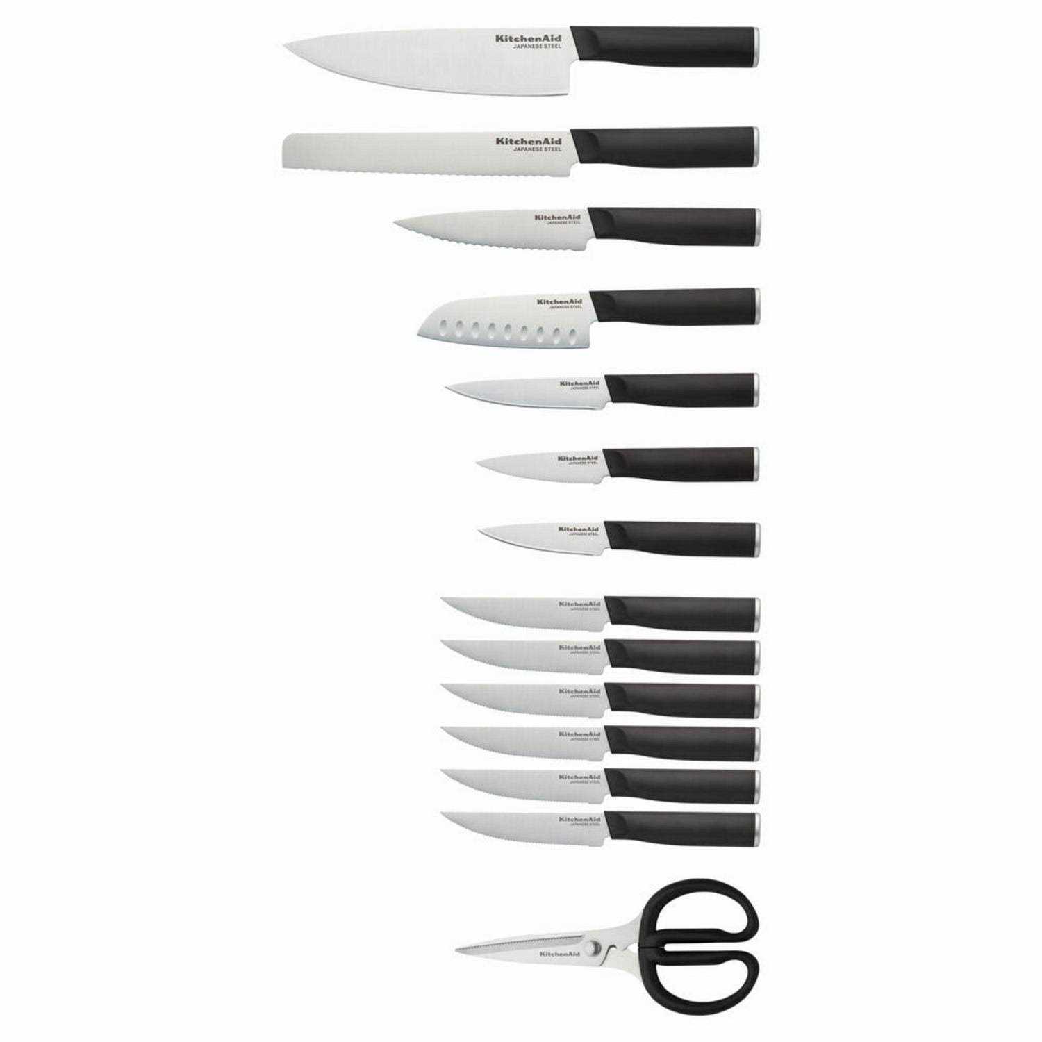 KitchenAid Classic 15-Piece Knife Block Set - Image 3