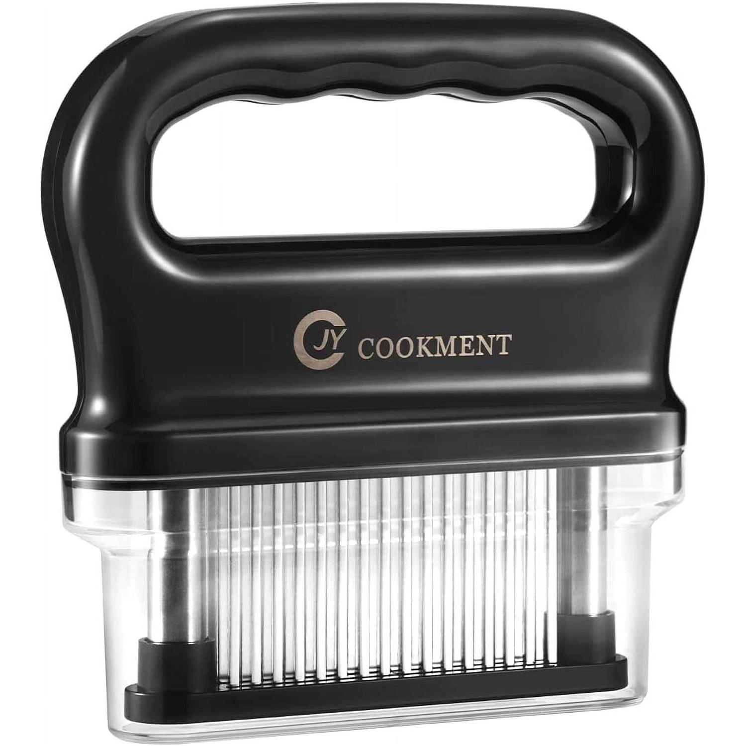 Jy Cookment Meat Tenderizer with 48 Stainless Steel Ultra Sharp Needle Blades - Image 3
