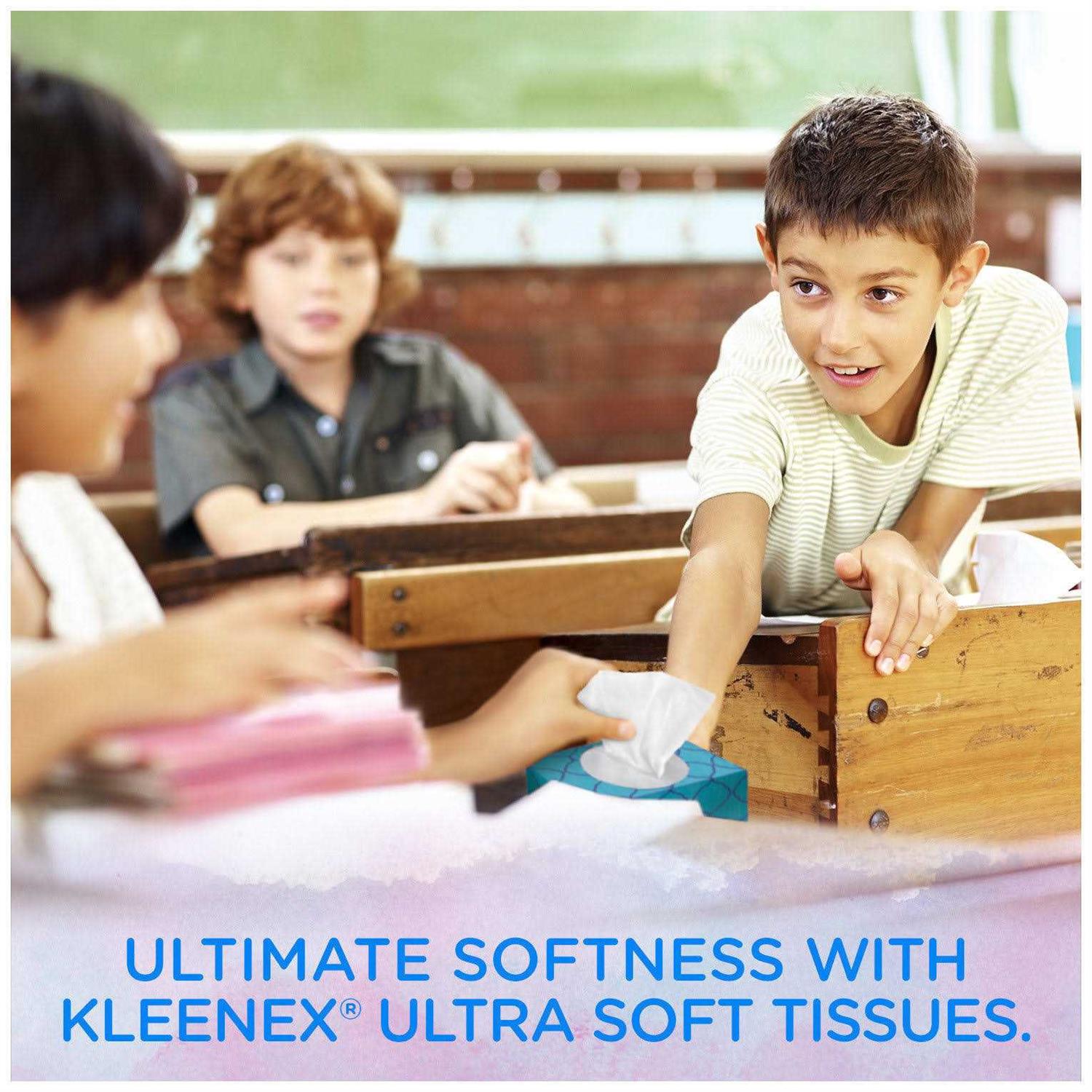 Kleenex Ultra Soft Facial Tissues - Image 4