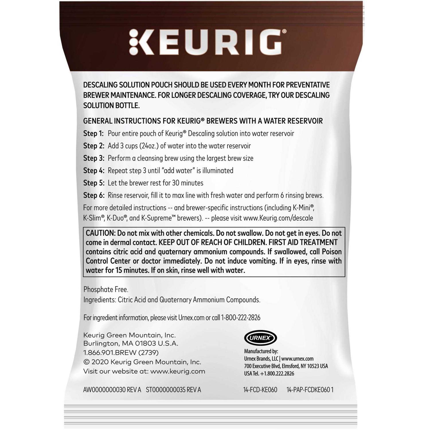 Keurig Descale and Cleanse Starter Kit - Image 3