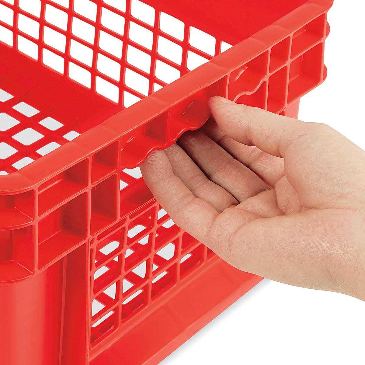 AKRO-MILS Mesh Straight Wall Container 24 x 16 x 1/2 - Image 3