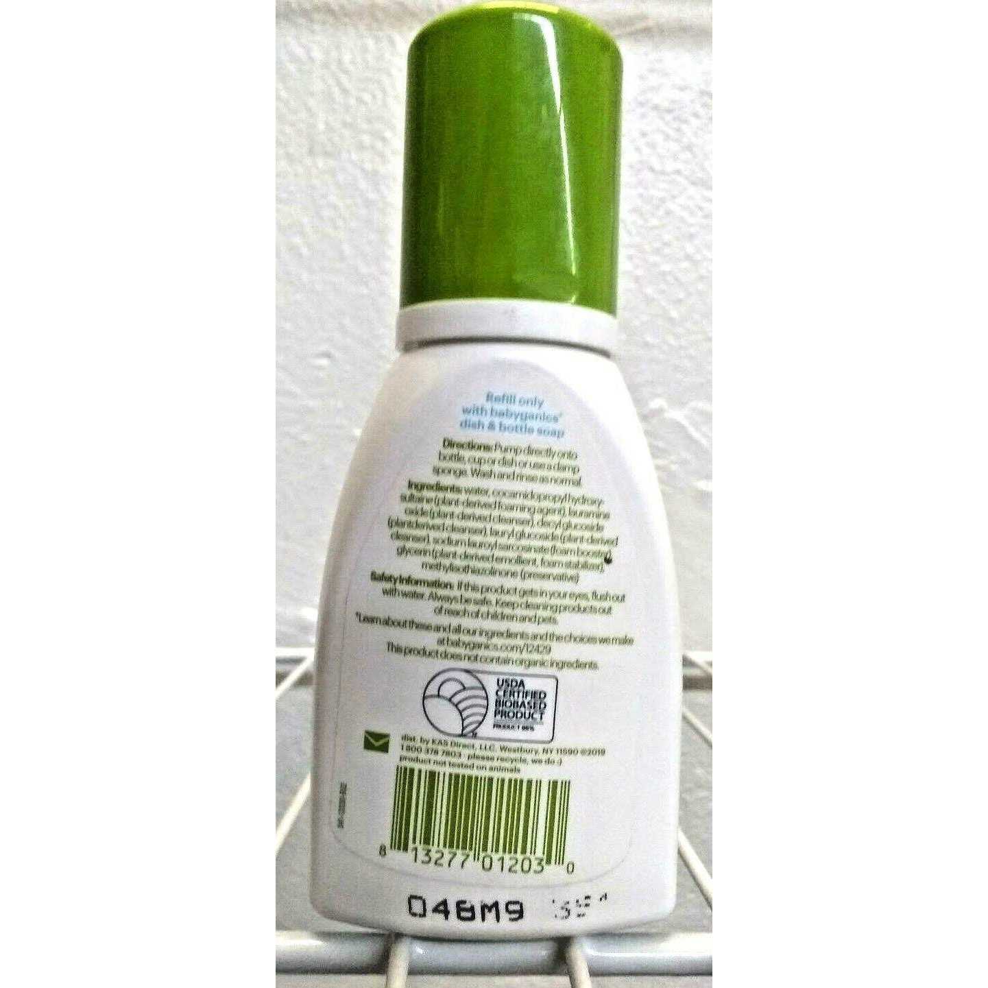 Babyganics Foaming Dish Bottle Soap - Image 5