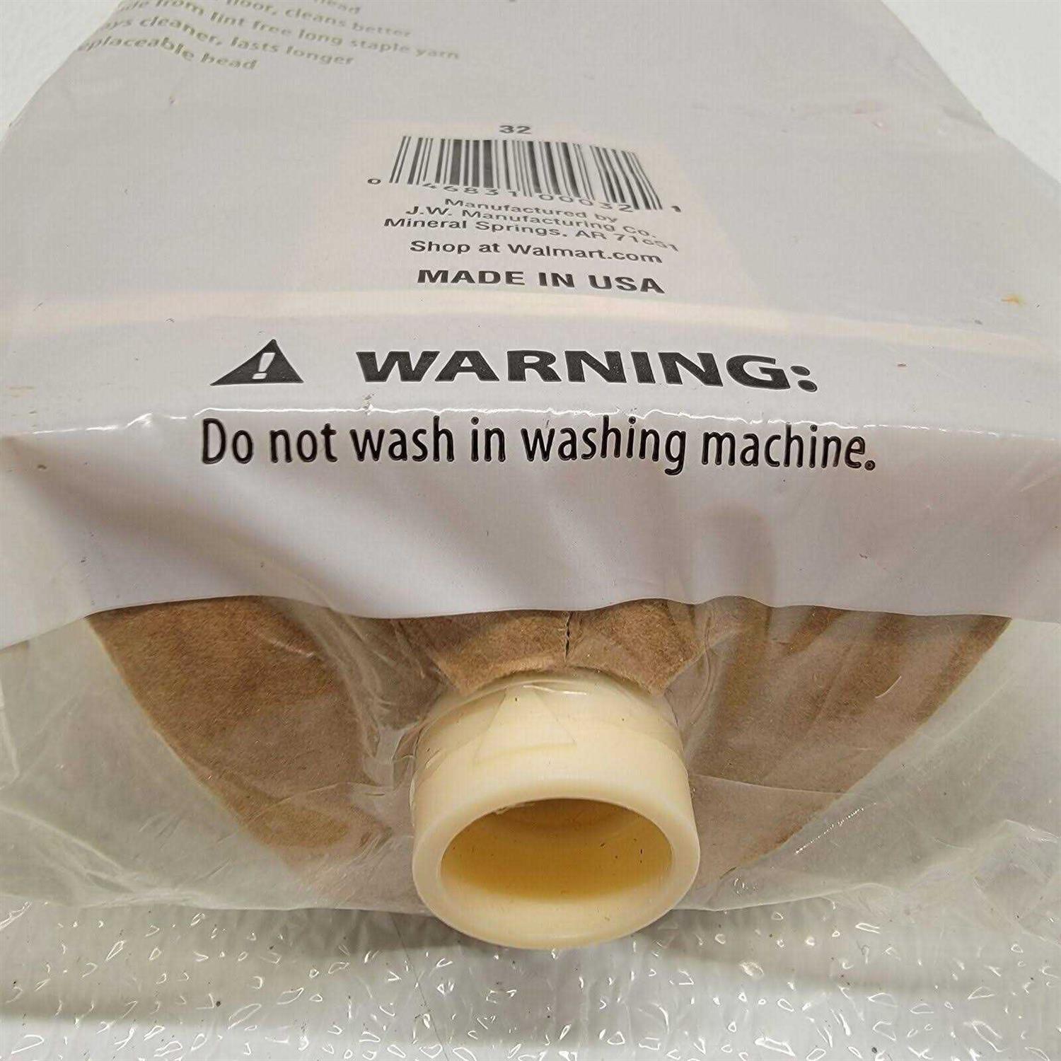 Jw Manufacturing Cushion Head Cotton Mop Replacement Head - Image 4