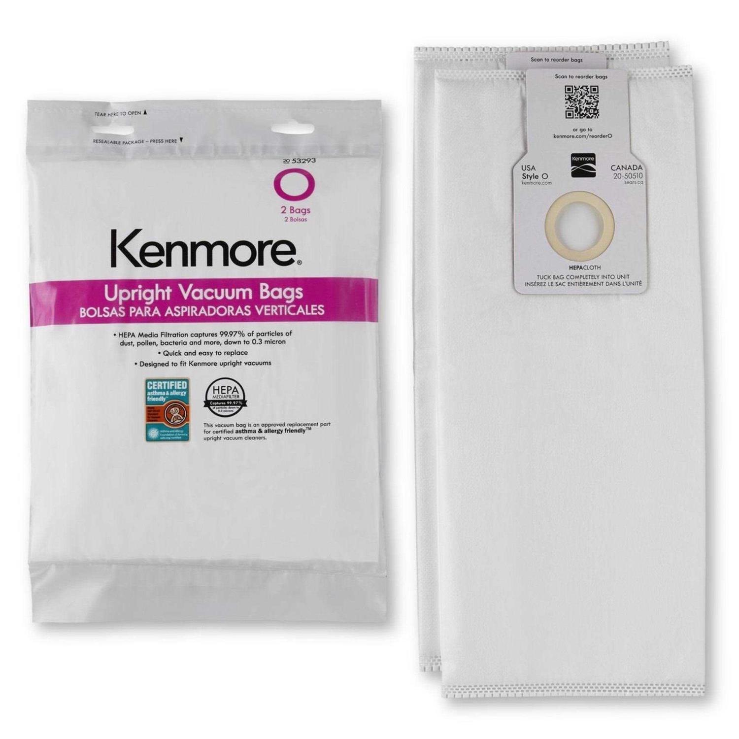 Kenmore 53294 O HEPA Vacuum Bags for Upright - Image 3