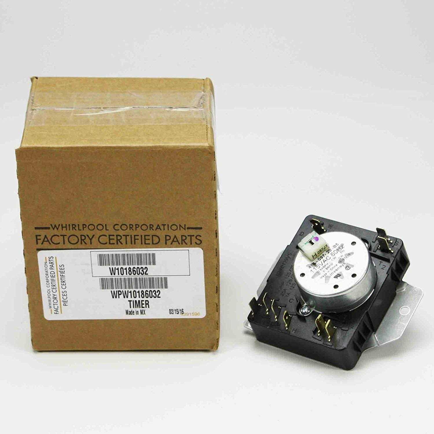 Kenmore Genuine Whirlpool Wpw10186032 Dryer Timer - Image 4