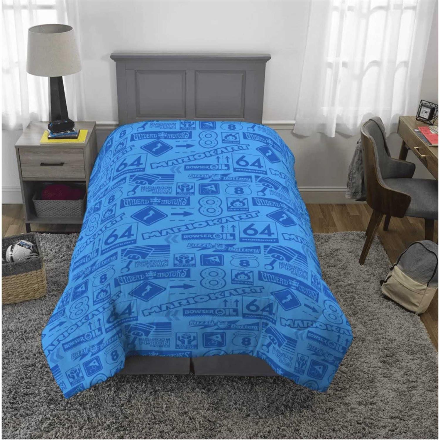 Twin Super Mario Reversible Kids' Comforter - Image 3