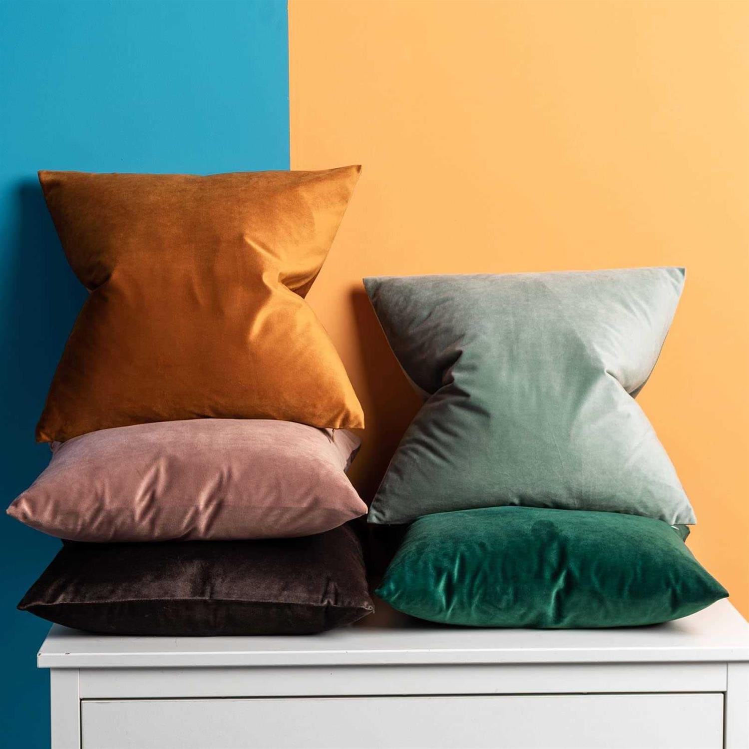 JUSPURBET Soft Velvet Throw Pillow Covers Set of 2,Decorative Solid Cushion Cases for Couch Sofa Bed - Image 3