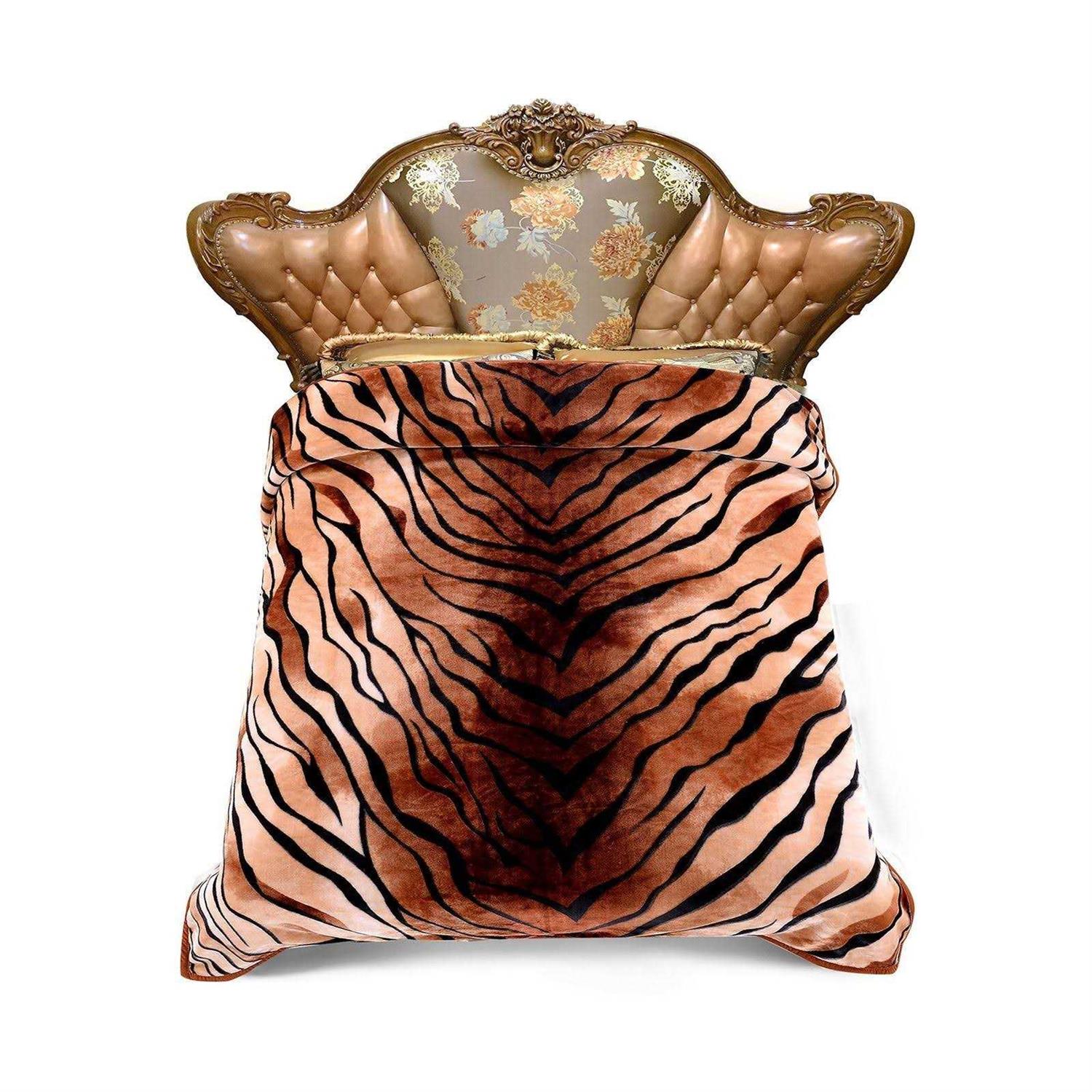 JYK Korean Faux Mink Fleece Blanket 5 LB - Image 5