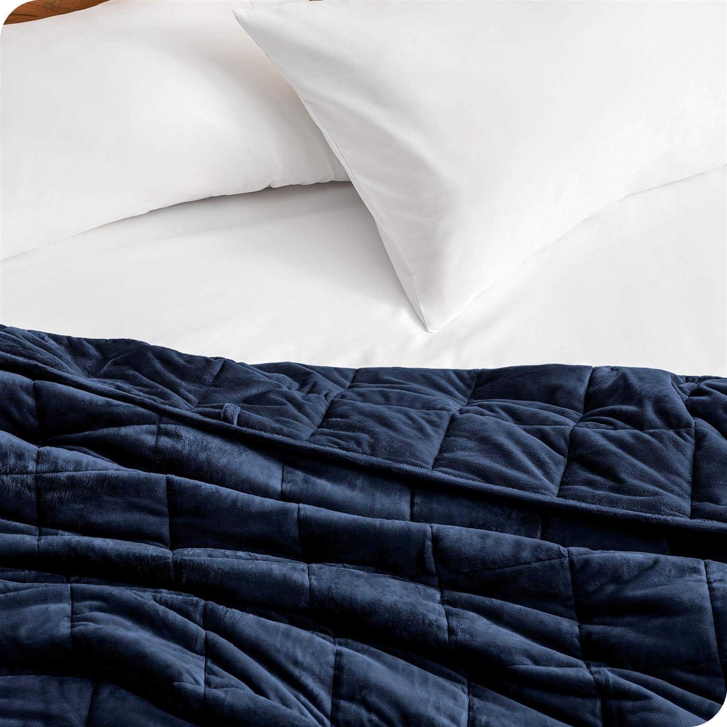 Bare Home 100% Cotton Weighted Blanket - Image 3