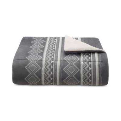 Anderson Oversized Mink to Berber Heated Throw Woolrich - Image 4