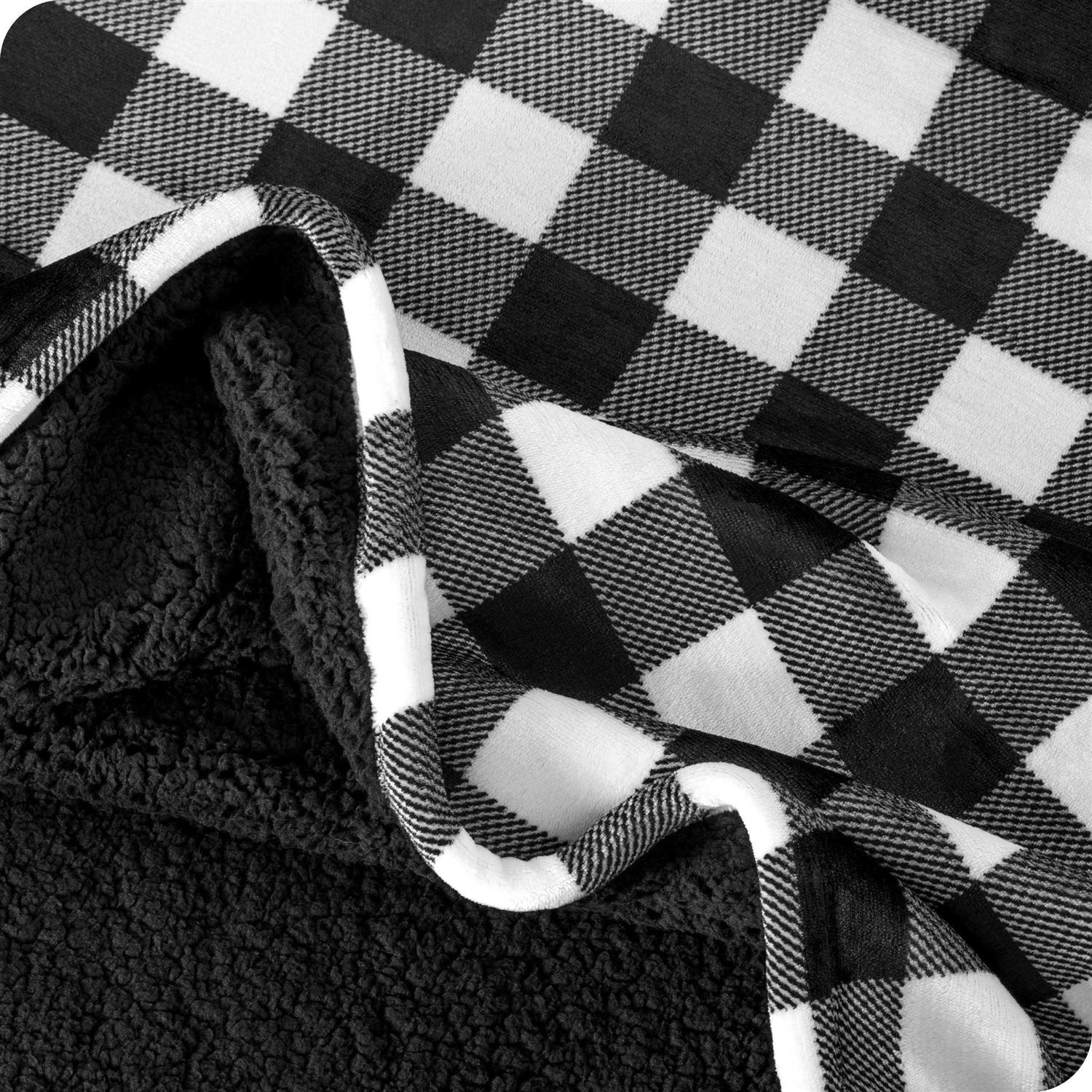 Bare Home Sherpa Fleece Blanket Plush Bed Blanket - Image 5