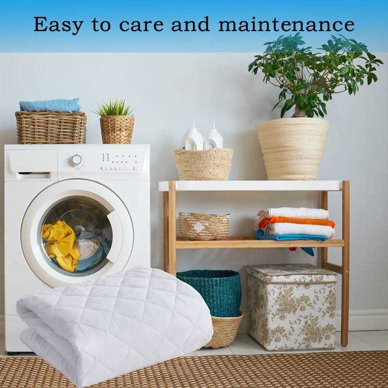 Waterproof Mattress Protector,Cooling Breathable Fluffy Soft Mattress - Image 3
