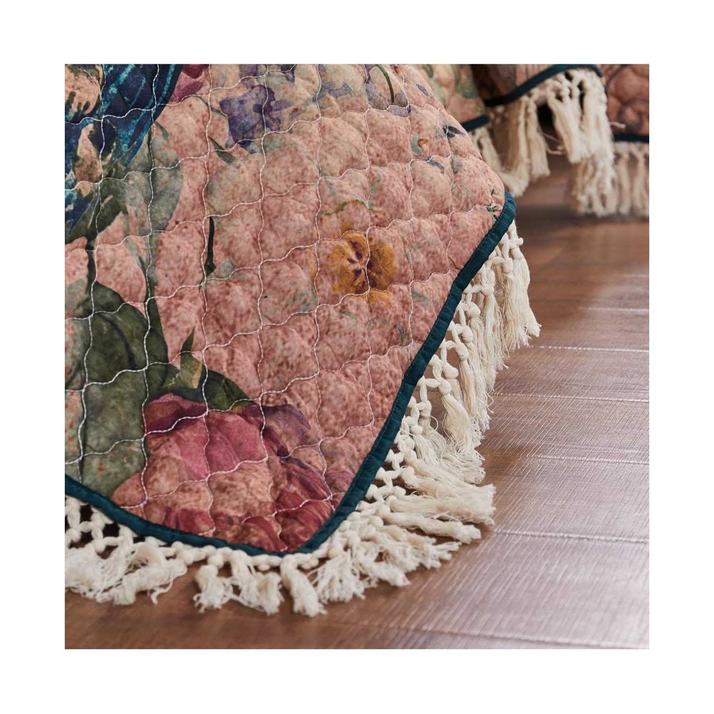 Barefoot Bungalow Eden Peacock Quilt Set - Image 4