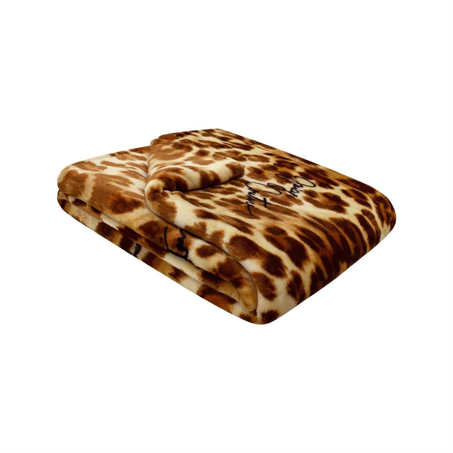 Juicy Couture Throw Blanket Regent Leopard - Image 5