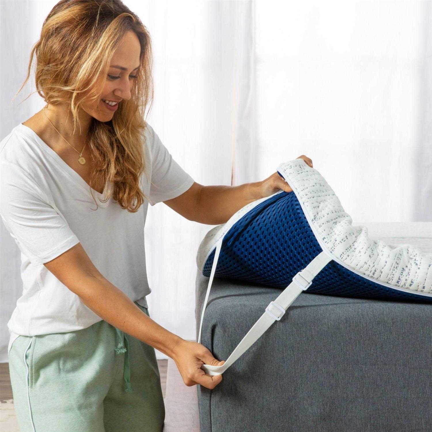 Viscosoft 3.5 Density 3-Inch Gel Memory Foam Mattress Topper - Image 3