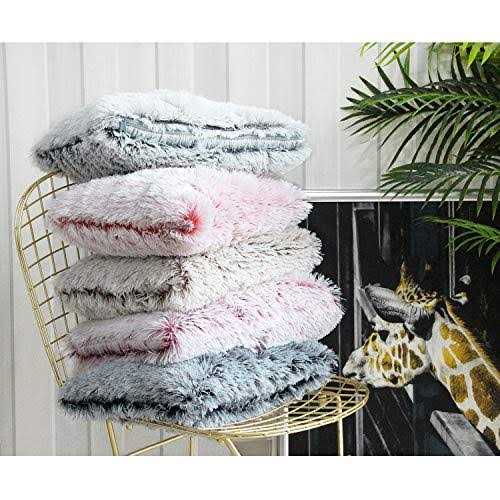 Uhomy Home Decorative Luxury Series Super Soft Faux Fur Throw Pillow Case Cushion Cover for Sofa/Bed - Image 5