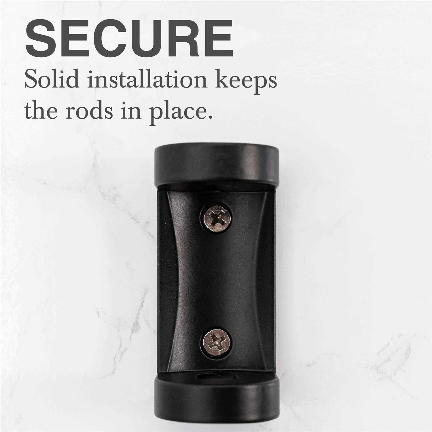 Js Jackson 44 70 Adjustable Curved Double Shower Curtain Rod - Image 5