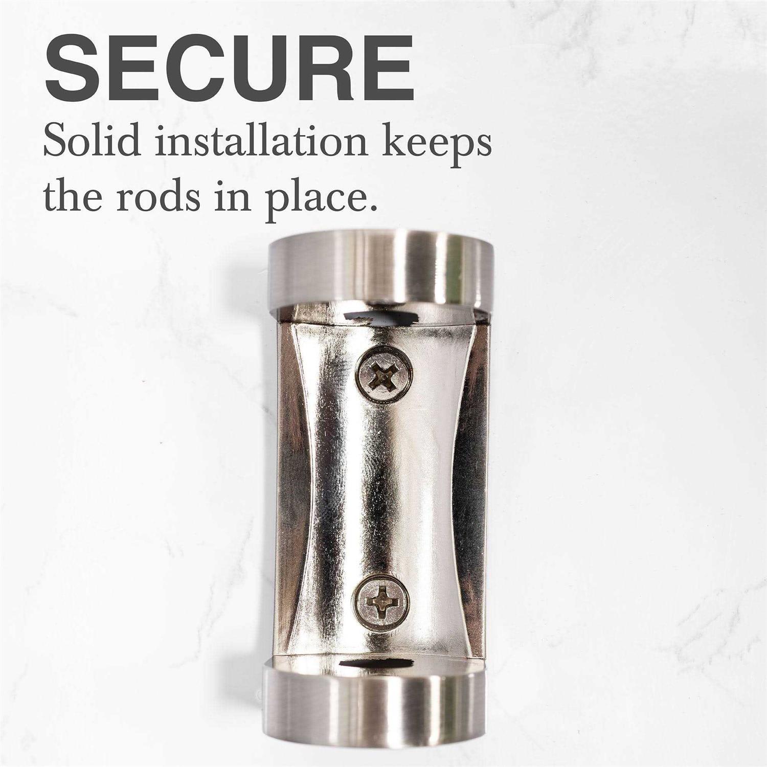 Js Jackson 44 70 Adjustable Curved Double Shower Curtain Rod - Image 4