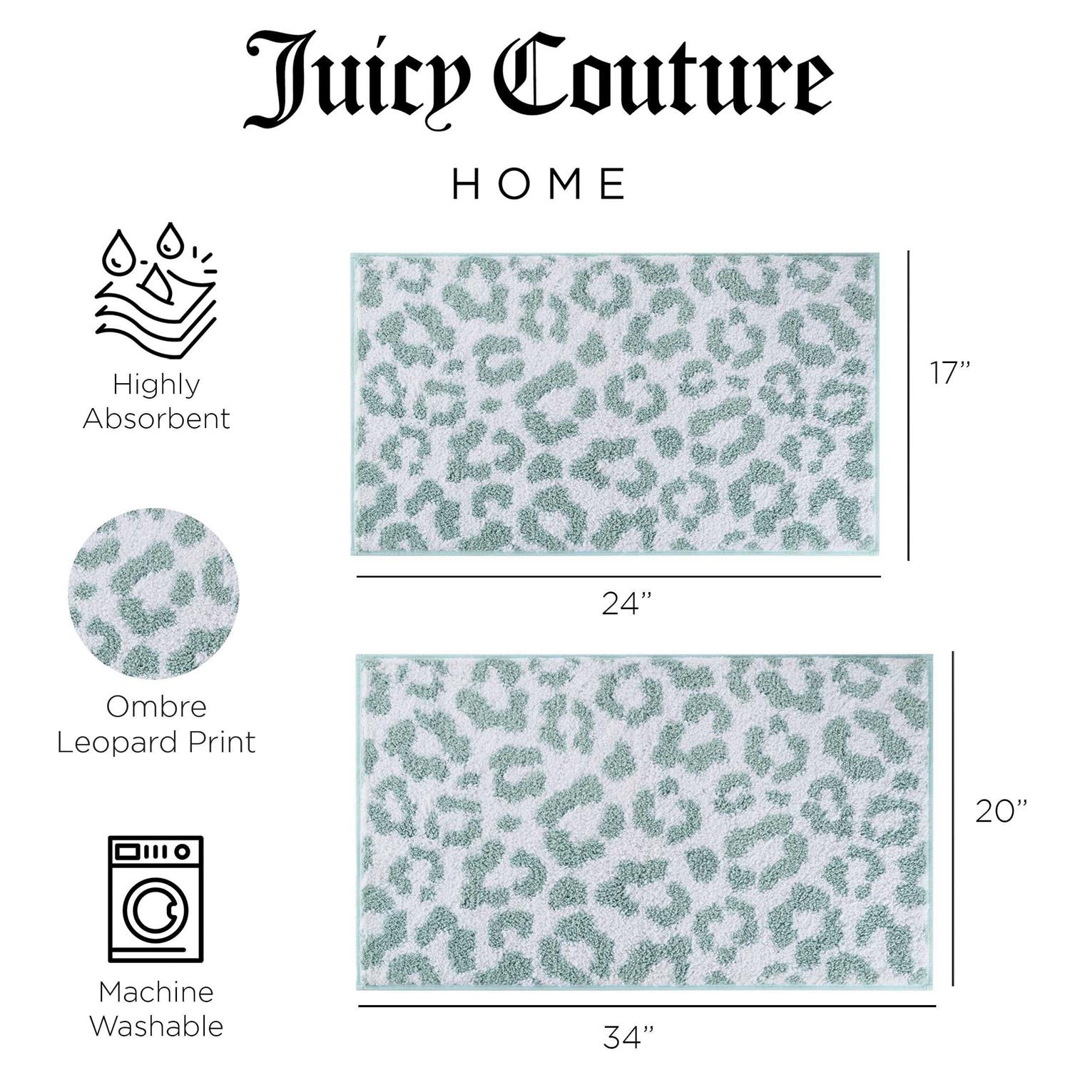 Juicy Couture Ombre Leopard Bath Rug - Image 5