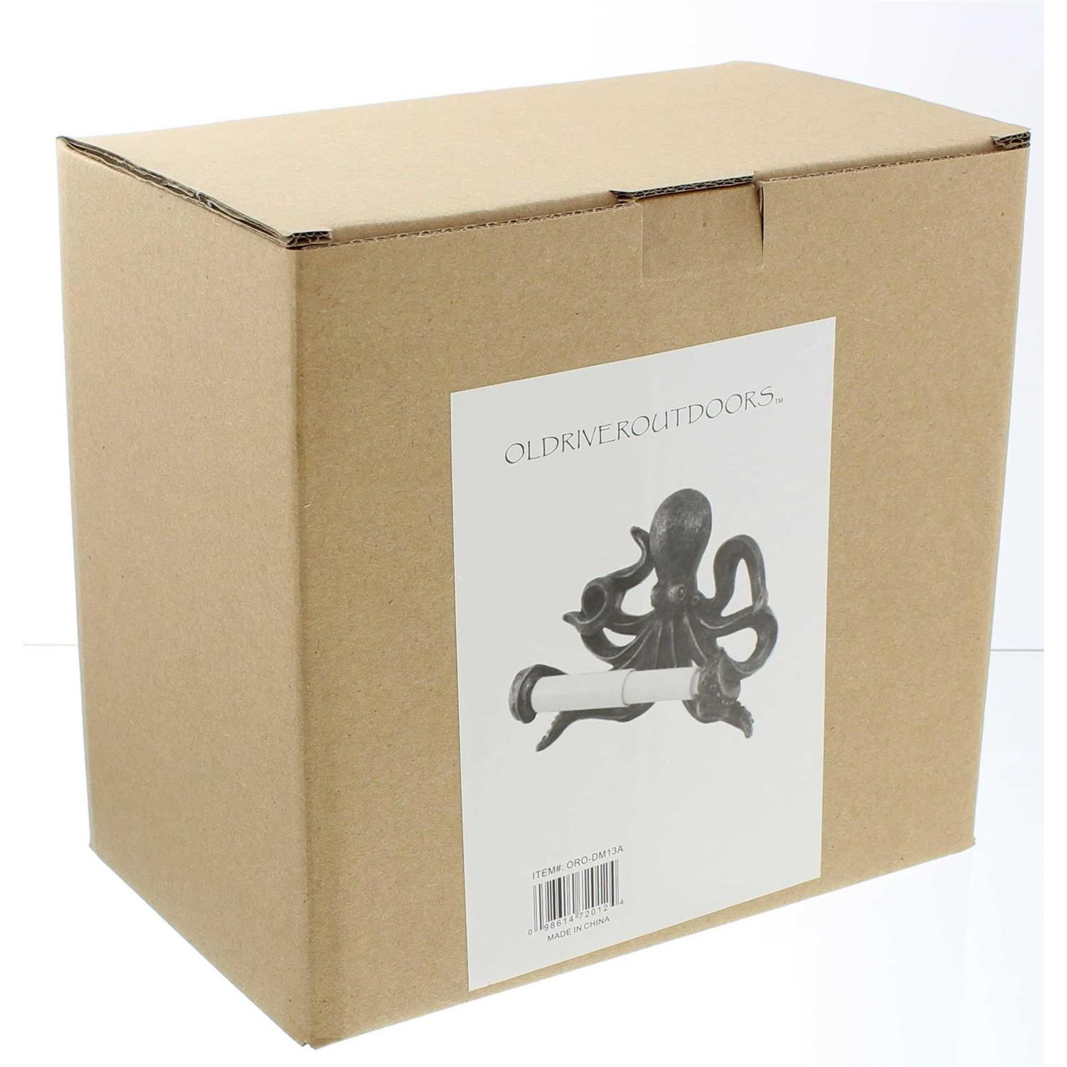 quadow decorative swimming octopus toilet paper holder - Image 3