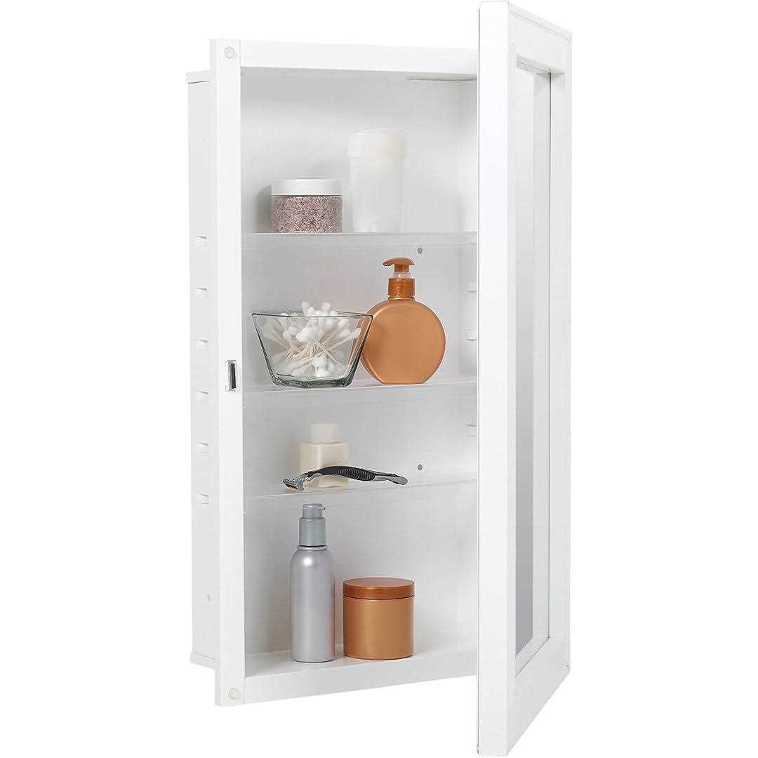 Birch Lane™ Jenkins Recessed Framed Medicine Cabinet C70D05D7F70B4414B1B58EE4B052A05D - Image 5