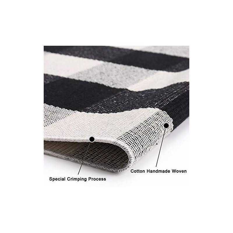 Kahouen Buffalo Check Rug Buffalo Plaid Rug Checkered Plaid Rugs - Image 3