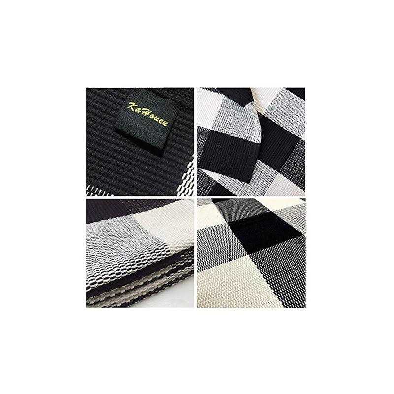 Kahouen Buffalo Check Rug Buffalo Plaid Rug Checkered Plaid Rugs - Image 5