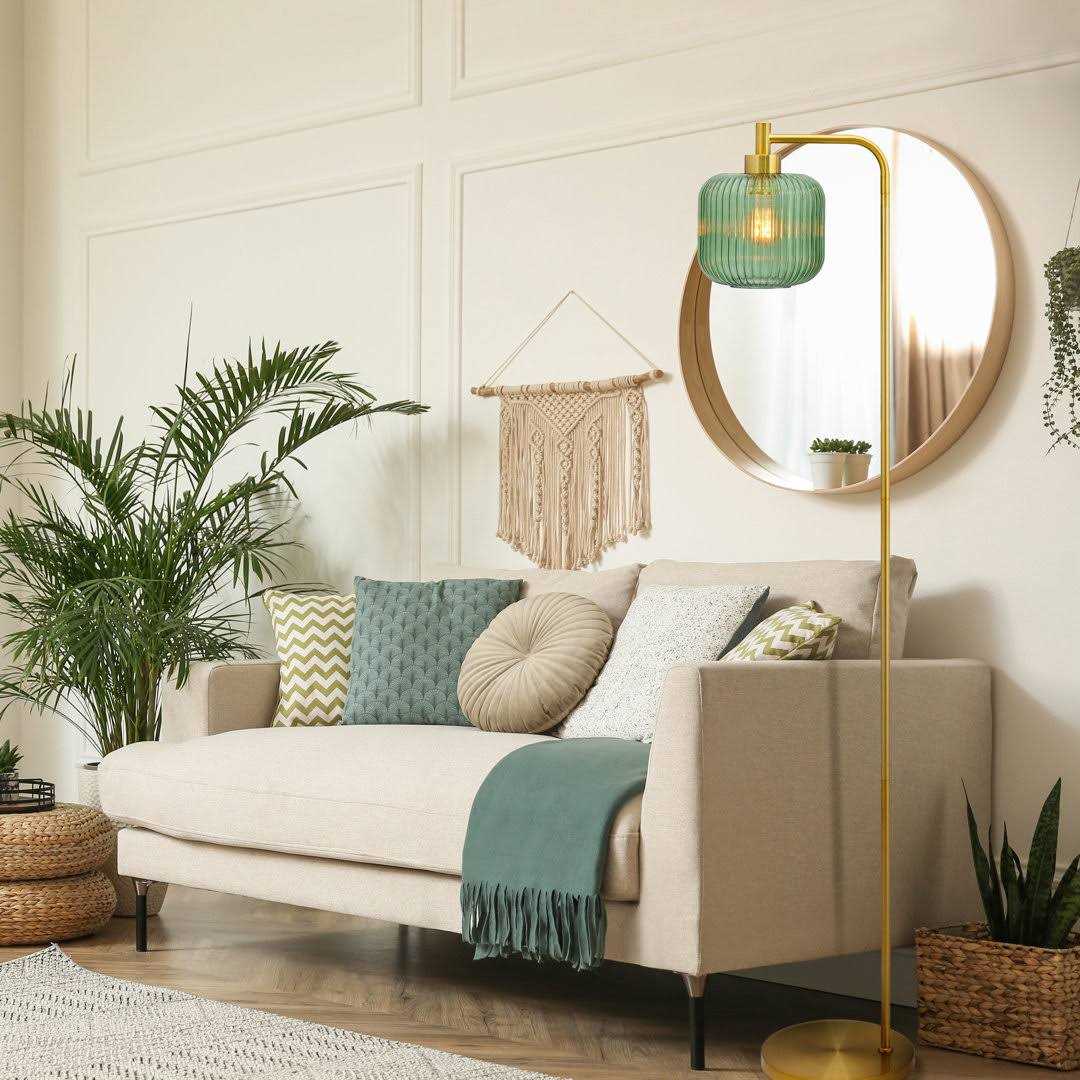 Joss & Main Gracieleigh 63 Arched Floor Lamp Shade - Image 3