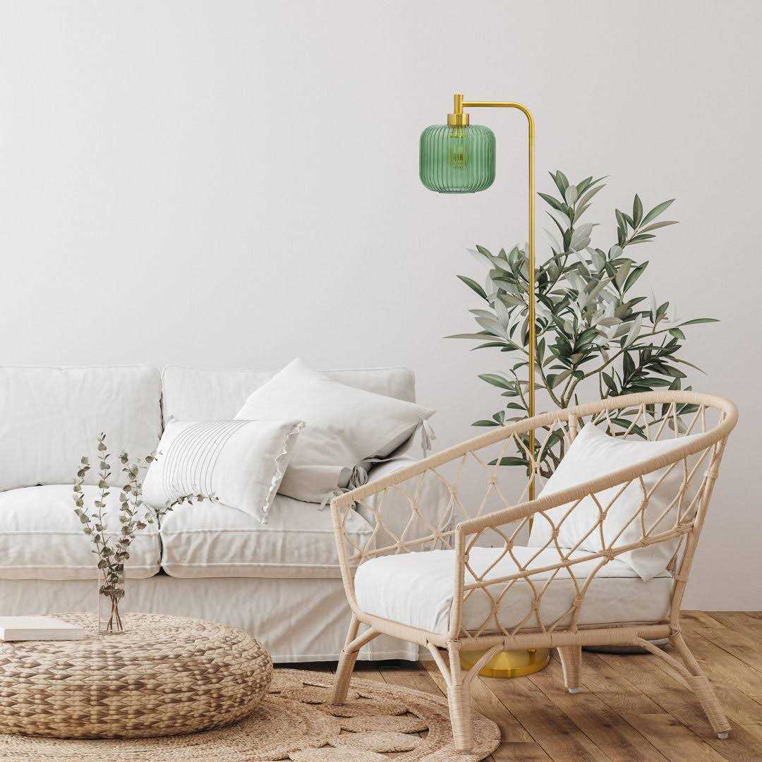 Joss & Main Gracieleigh 63 Arched Floor Lamp Shade - Image 5