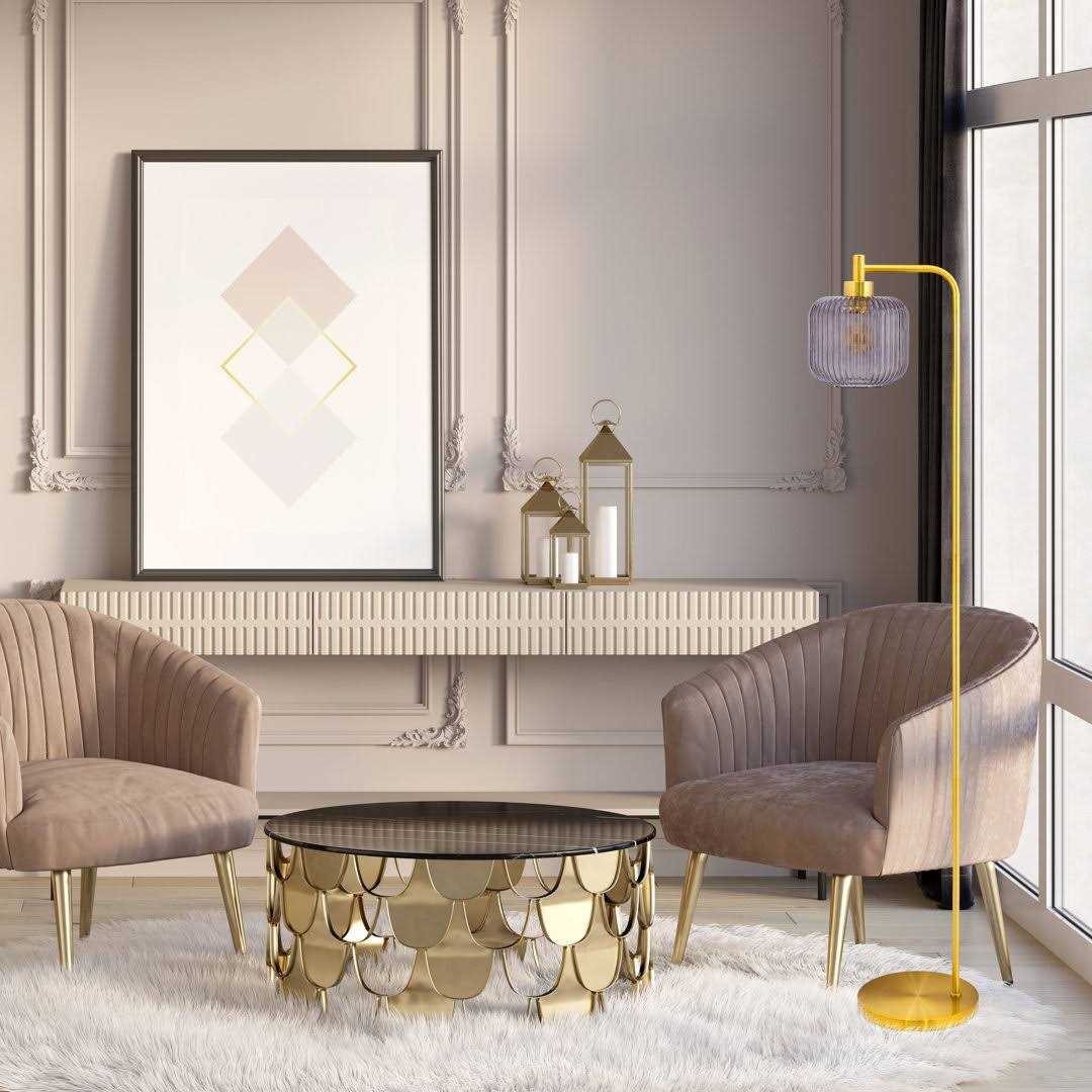 Joss & Main Gracieleigh 63 Arched Floor Lamp Shade - Image 5