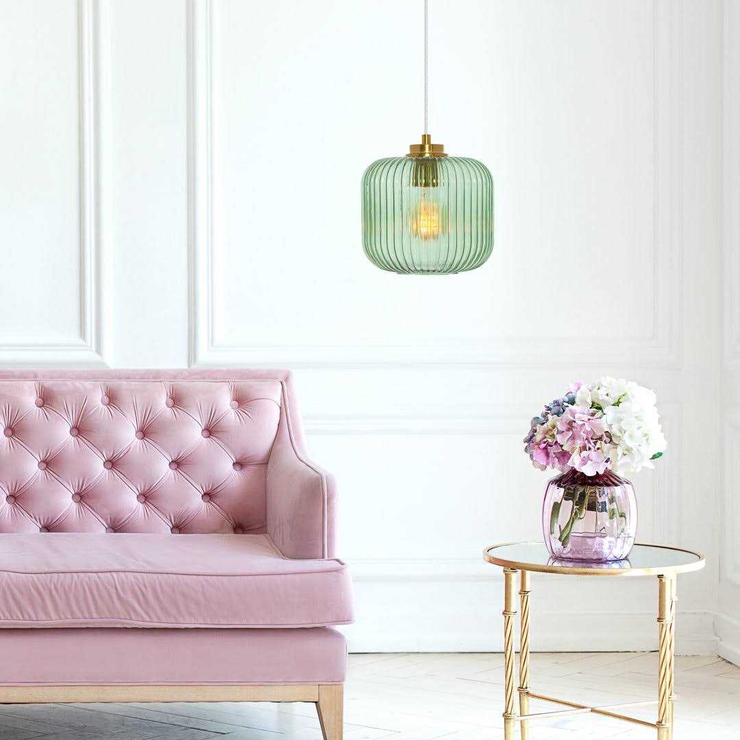 Joss & Main Gracieleigh 1 Light Unique Globe Pendant Shade - Image 3