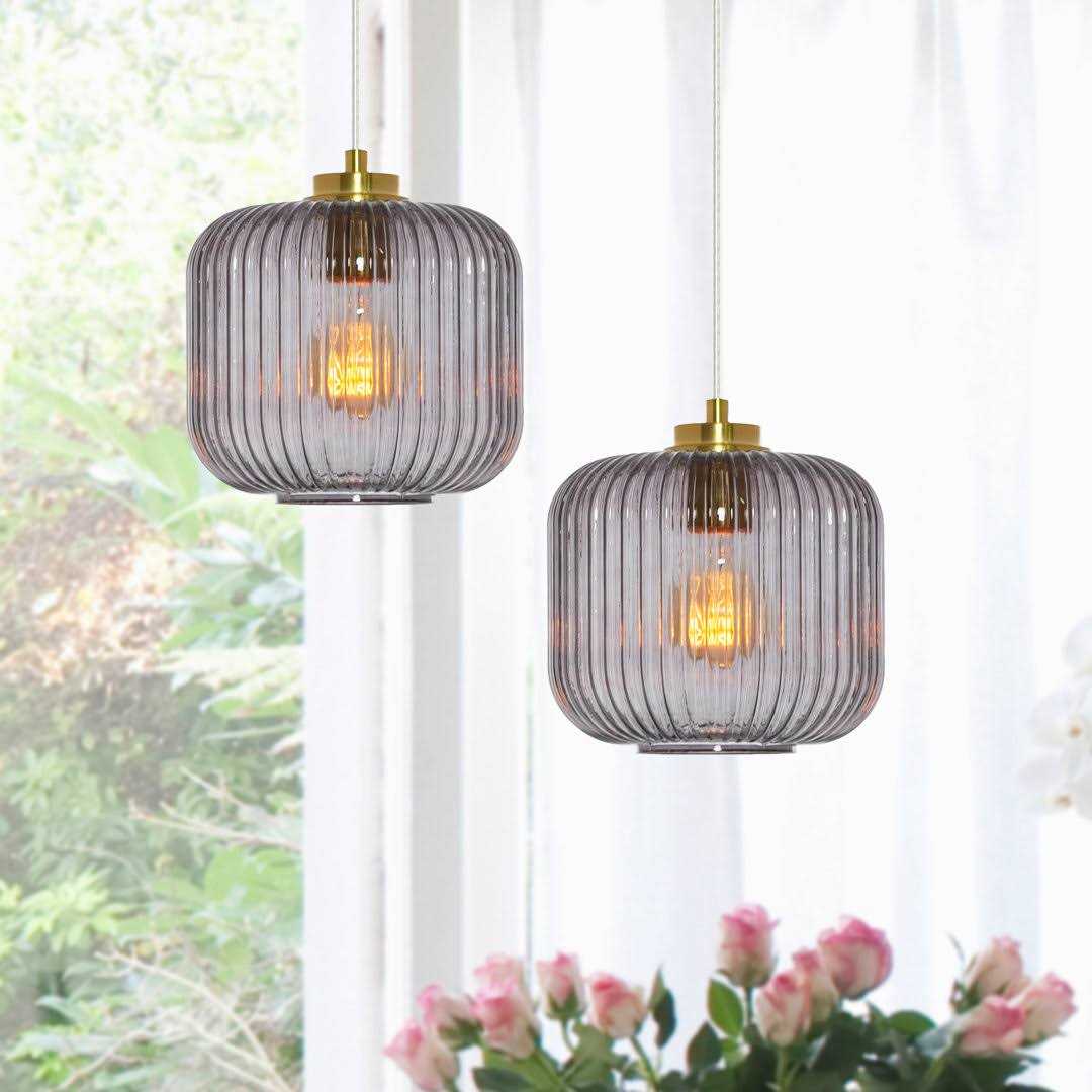 Joss & Main Gracieleigh 1 Light Unique Globe Pendant Shade - Image 4