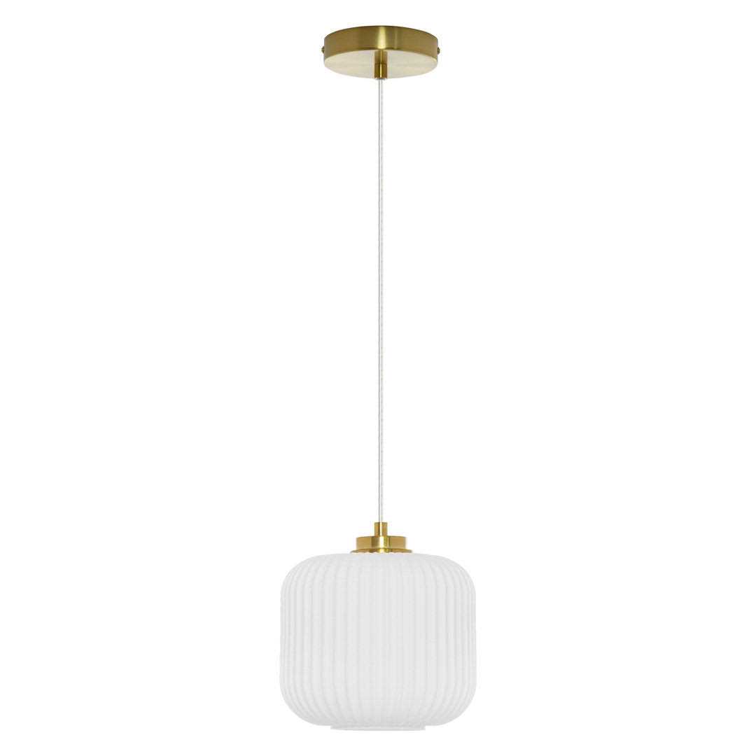 Joss & Main Gracieleigh 1 Light Unique Globe Pendant Shade - Image 5