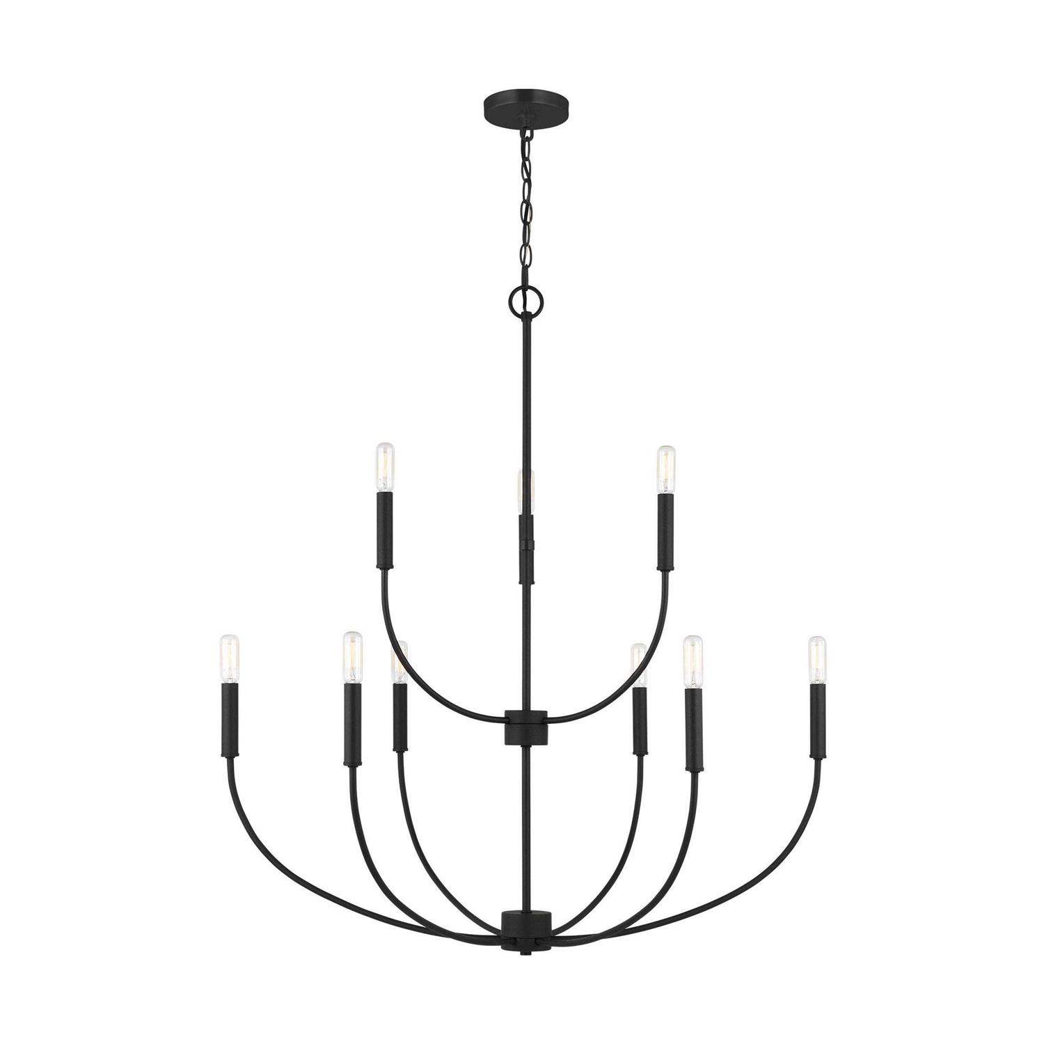 Joss & Main Kendrey Nine Light Chandelier Finish - Image 5