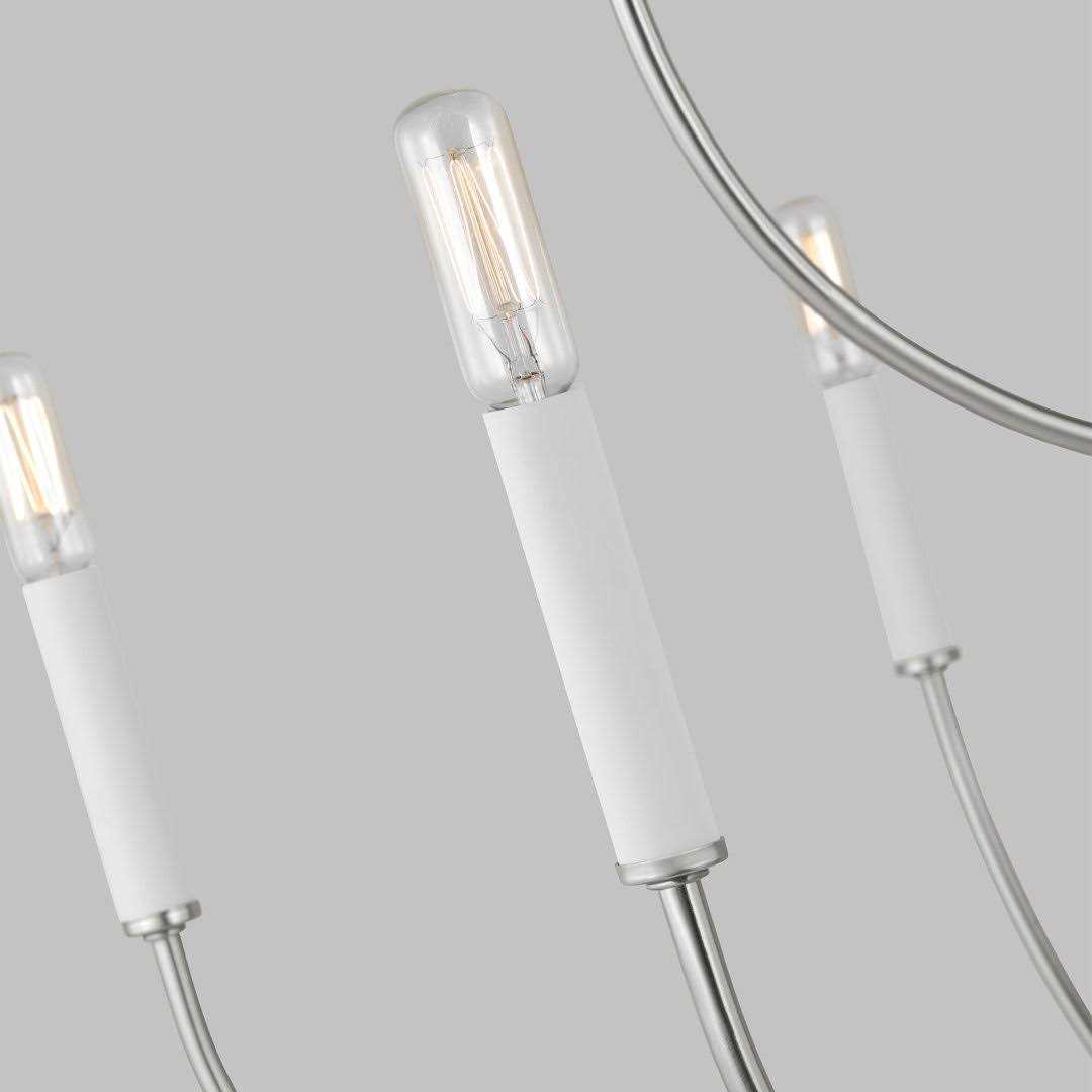 Joss & Main Kendrey Nine Light Chandelier Finish - Image 3