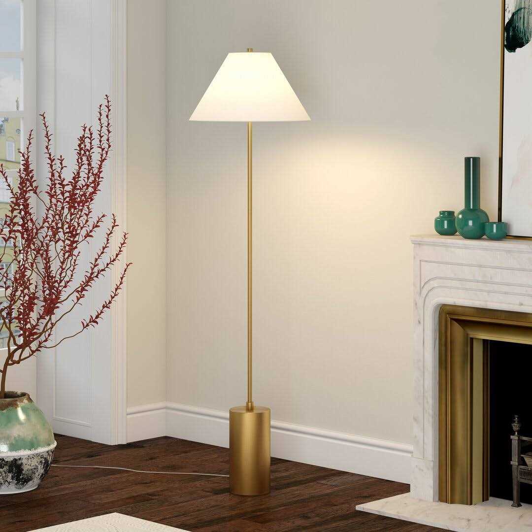 Joss & Main Greenbury 64 Floor Lamp Base Finish - Image 3