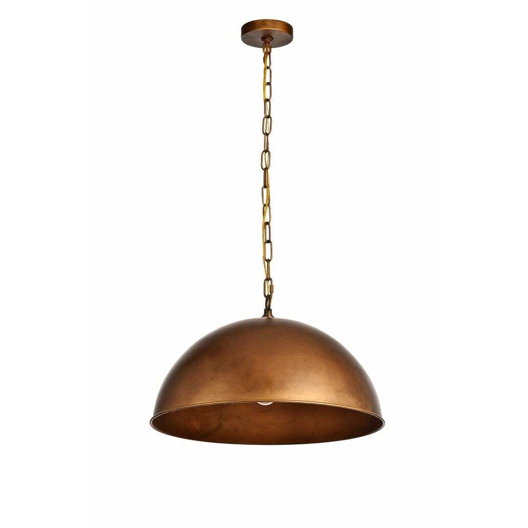 Joss & Main Najuma 1 Light Single Dome Pendant Size H x D - Image 4