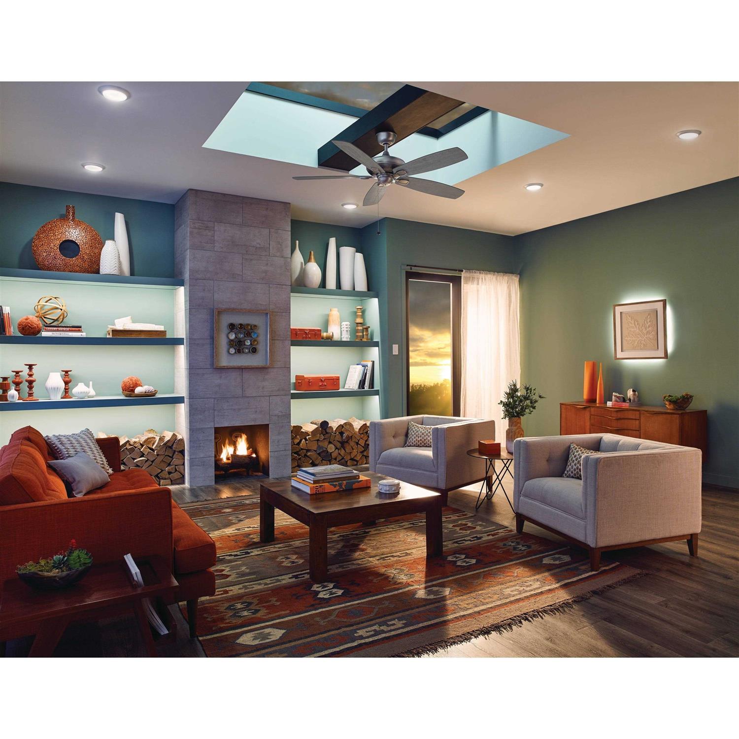 Kichler 43846WHLED30 LED Flush Mount - Image 4