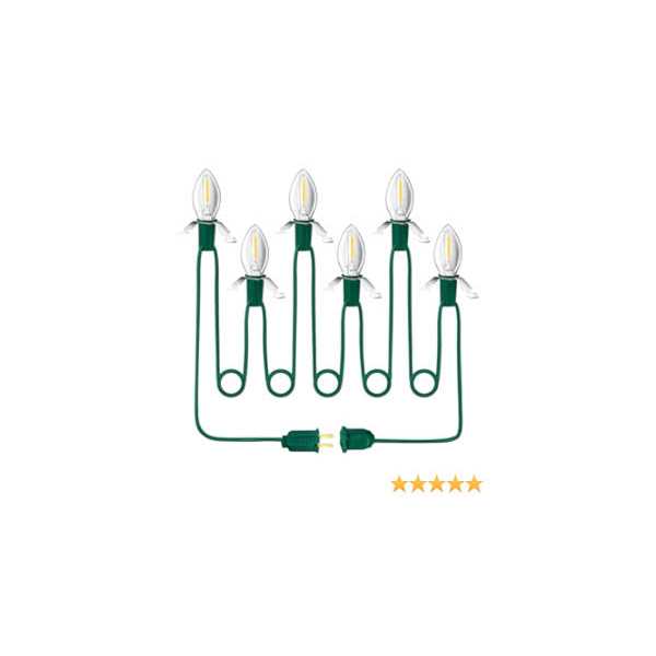 JOZDAUP Lighting System Green Accessory Cord C7 Spare Fuse Bulbs - Image 3