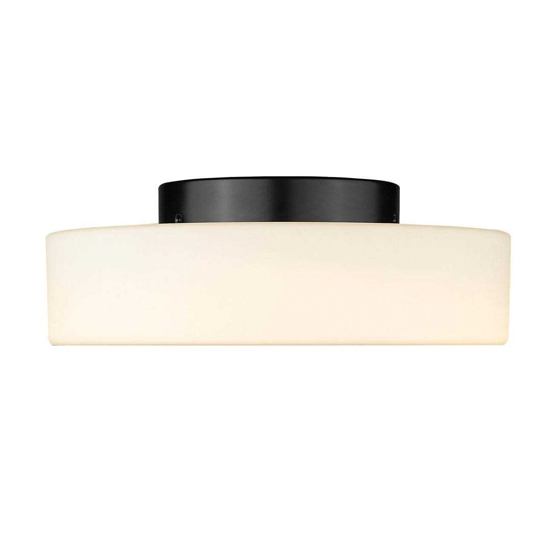 Joss & Main Glass LED Flush Mount Finish - Image 3